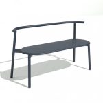 Banca Deco Style de metal
