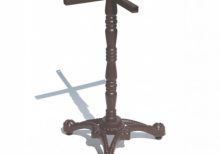 Base bistro 3 puntas pedestal para mesa