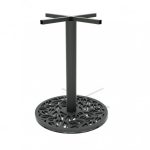 Base Carlota redonda 50 cm pedestal para mesa