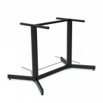 Base Equs pedestal doble en perfil