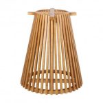 Base Estocolmo madera pedestal para mesa