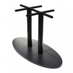 Base pedestal oval