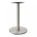 Base pedestal Plato de acero Inox 50 cm