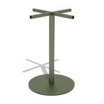 Base redonda lisa 50 cm pedestal para mesa