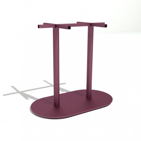 Base redonda lisa 50x80 cm pedestal para mesa