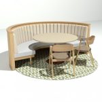 Booth curvo sobre diseño