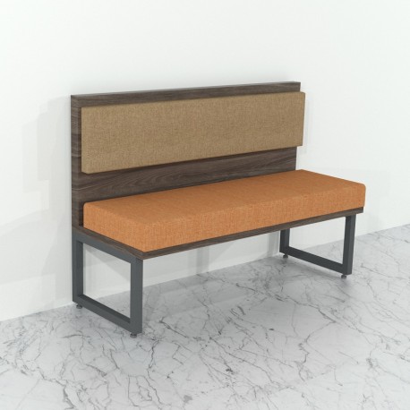 Booth Matteo 120 cm de largo para restaurante