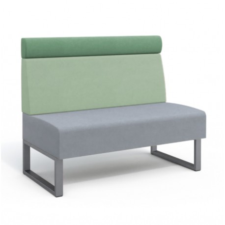 Booth Tomas para restaurante base metal