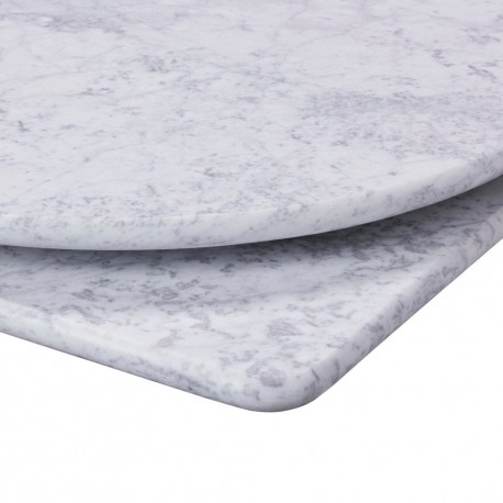 Cubierta 60 cm diametro Marmol redonda