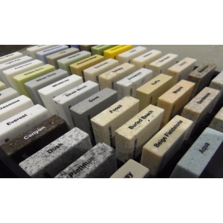 Cubierta 75x120 cm Corian superficie solida