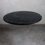 Cubierta 80 cm diametro Marmol Negro...