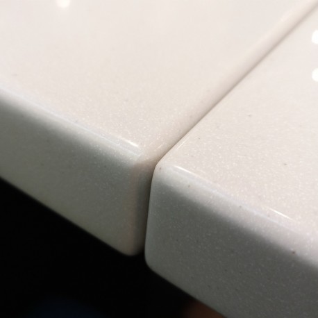 Cubierta 80x80 cm corian color Granito Beige