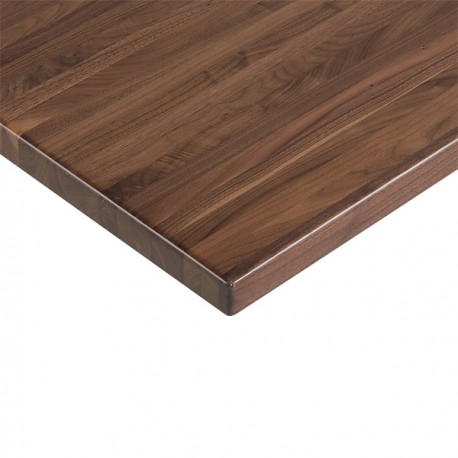 Cubierta 80x80 cm madera de Nogal