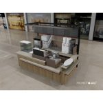 Isla de cafe para plaza comercial