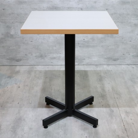Mesa 60x60 cm equs melamina para restaurante