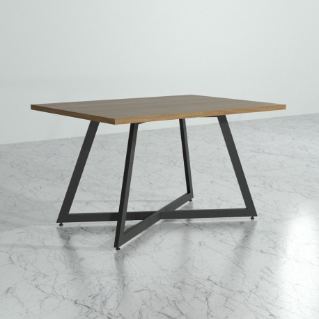 Mesa Alondra 80x120 cm base de Metal