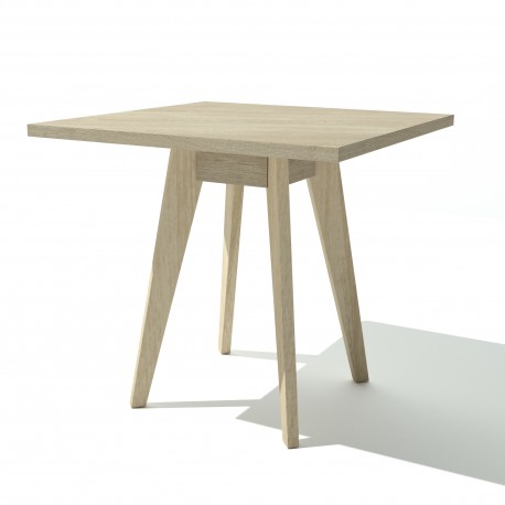 Mesa Artemia de madera  90x90 cm o 90...