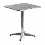 Mesa de aluminio 80x80 cm