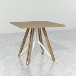 Mesa Iffel con pedestal