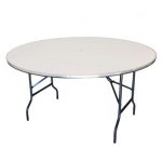 Mesa tablon redondo 150 cm de diametro...