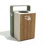 Mueble contenedor para basura "brute"