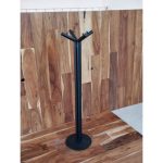 Perchero Flor bajo de metal para restaurante