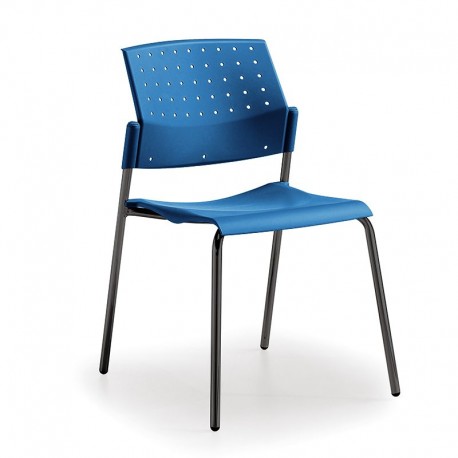 Silla Areta con Estructura Negra