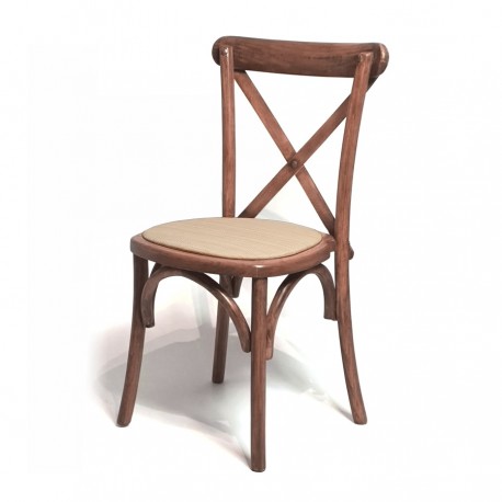 Silla Crossback de madera