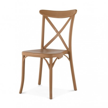 Silla Crossback de polipropileno
