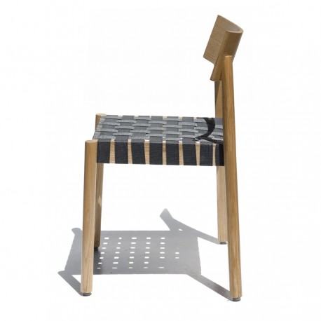 SIlla Emma de Madera Tejida