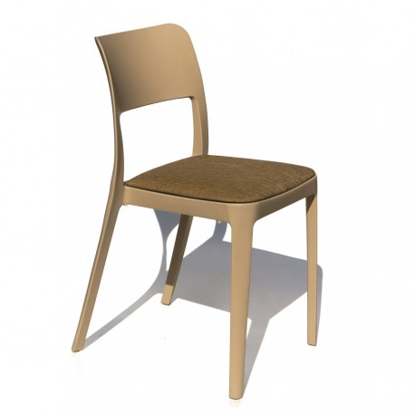Silla La Vie tapizada