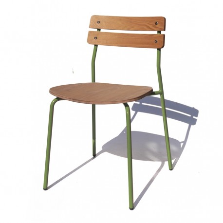 Silla Sophia de Metal para restaurantes